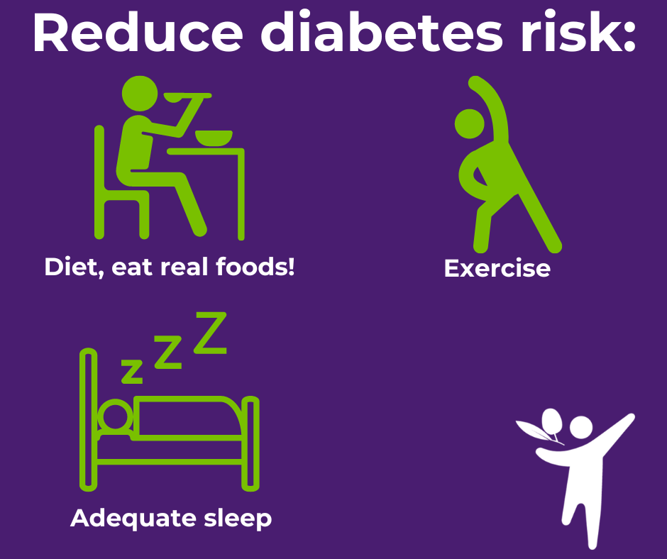 Reduce diabetes general advice